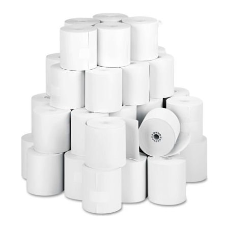 Pm Company PM Company Paper Rolls 05479, 3" x 150', White, 50 Rolls/Carton 5479